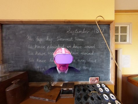 Virtual Classroom of the Future — 360° virtual tour preview